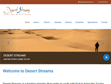 Tablet Screenshot of desertstreams.ca